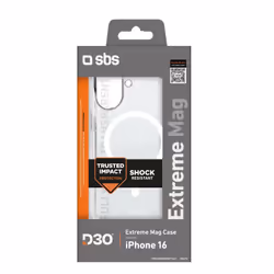 SBS TED3OMAGCOVIP1661 custodia per cellulare 15,5 cm (6.1") Cover Trasparente