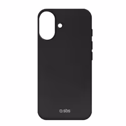 SBS TED3OBKCOVIP1661, Cover, Apple, iPhone 16, 15,5 cm (6.1"), Nero