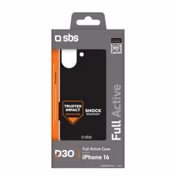 SBS TED3OBKCOVIP1661 custodia per cellulare 15,5 cm (6.1") Cover Nero