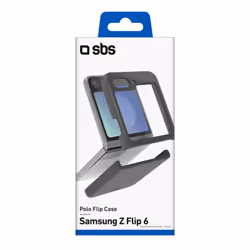 SBS TESILCOVSAZFLIP6K custodia per cellulare 6.7" Cover Nero
