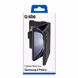 SBS TEWALSAZFOLD6K custodia per cellulare 19,3 cm (7.6") Custodia flip a libro Nero
