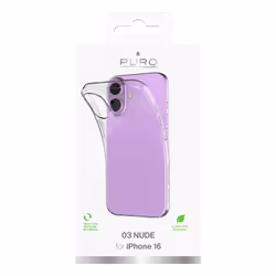 PURO 0.3 Nude custodia per cellulare 15,5 cm (6.1") Cover Trasparente - Vista aggiuntiva 4