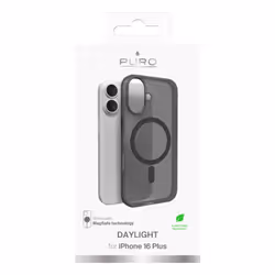 PURO Daylight custodia per cellulare 6.7" Cover Nero, Translucent - Vista aggiuntiva 4