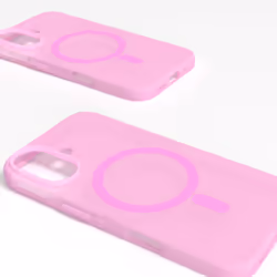 PURO Daylight custodia per cellulare 6.1" Cover Rosa, Translucent