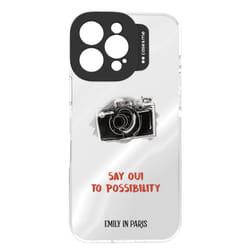 Case & Me CMEMIPCOP1667P1 custodia per cellulare 17,4 cm (6.86") Cover Nero, Trasparente