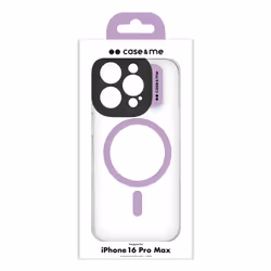 Case & Me CMCOVCASIP1667PP custodia per cellulare Cover iPhone 16 Pro Max Verde, Trasparente - Vista aggiuntiva 2