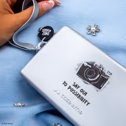 Case & Me CMEMIPBAGCUSTS1 custodia per cellulare Fascia da braccio Argento