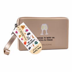 Case & Me CMEMIPBAGCUSTS2 custodia per cellulare Fascia da braccio Oro