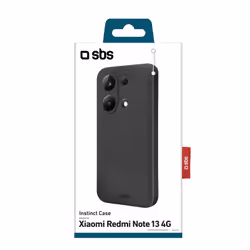 SBS TEINSTXIRNO134GK custodia per cellulare Cover Redmi Note 13 4G Nero - Vista aggiuntiva 3