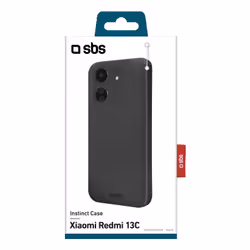 SBS TEINSTXIR13CK custodia per cellulare Cover Redmi 13C Nero - Vista aggiuntiva 3