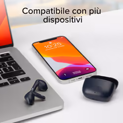 SBS TEEARTWSGOPODSG cuffia e auricolare True Wireless Stereo (TWS) In-ear Musica e Chiamate Bluetooth Grigio - Vista aggiuntiva 4