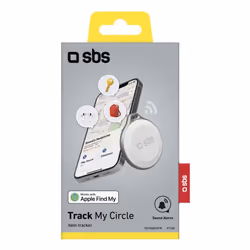 SBS TEFINDBTAPW localizzatore e cercatore GPS Universale Bianco
