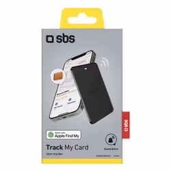 SBS TEFINDCARDAPK localizzatore e cercatore GPS Bagaglio Nero