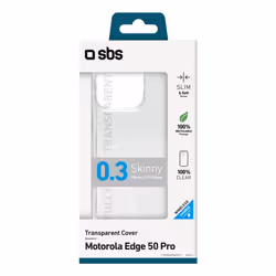 SBS TESKINMOE50PT custodia per cellulare 17 cm (6.7") Cover Trasparente