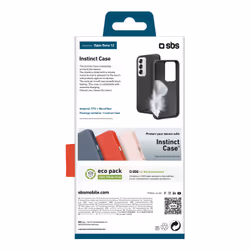 SBS TEINSTOPR12K custodia per cellulare 17 cm (6.7") Cover Nero