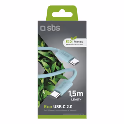 SBS TECABLETCC6015LBGRS cavo USB 1,5 m USB C Ciano - Vista aggiuntiva 2