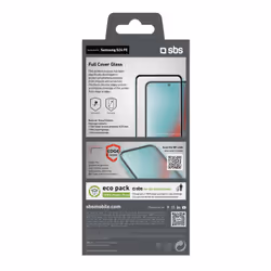 SBS TESCRFCSAS24FE protezione per lo schermo e il retro dei telefoni cellulari Pellicola proteggischermo trasparente Samsung 1 pz