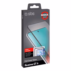 SBS TESCRFCREGT6 protezione per lo schermo e il retro dei telefoni cellulari Pellicola proteggischermo trasparente realme 1 pz - Vista aggiuntiva 2