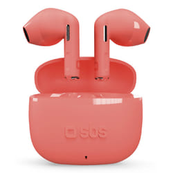 SBS Go Pods Auricolare True Wireless Stereo (TWS) In-ear Musica e Chiamate USB tipo-C Bluetooth Rosso