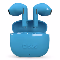 SBS Go Pods, True Wireless Stereo (TWS), Musica e Chiamate, 20 - 20000 Hz, 50 g, Auricolare, Blu