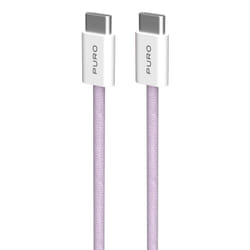PURO PUCCCFABK415MTPINK cavo USB USB 2.0 1,5 m USB C Viola, Bianco