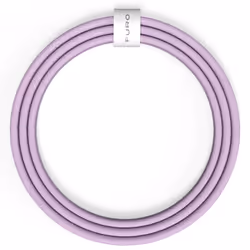 PURO PUCCCFABK415MTPINK cavo USB USB 2.0 1,5 m USB C Viola, Bianco