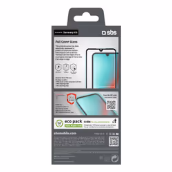 SBS TESCRFCSAA16 protezione per lo schermo e il retro dei telefoni cellulari Pellicola proteggischermo trasparente Samsung 1 pz