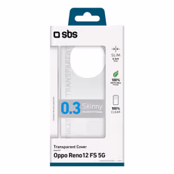 SBS TESKINOPR12FS5GT custodia per cellulare 16,9 cm (6.67") Cover Trasparente