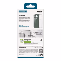SBS TESKINOPR12FS5GT custodia per cellulare 16,9 cm (6.67") Cover Trasparente