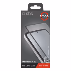 SBS TESCRFCMOG355G protezione per lo schermo e il retro dei telefoni cellulari Pellicola proteggischermo trasparente Motorola 1 pz - Vista aggiuntiva 2