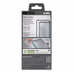 SBS TESCRFCMOG355G protezione per lo schermo e il retro dei telefoni cellulari Pellicola proteggischermo trasparente Motorola 1 pz - Vista aggiuntiva 3