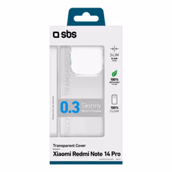 SBS TESKINXIRNO14PT custodia per cellulare 16,9 cm (6.67") Cover Trasparente