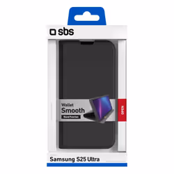 SBS TEWALSAS25UK custodia per cellulare 17,5 cm (6.9") Custodia a libro Nero