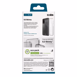 SBS TESKINTCL501T custodia per cellulare Cover TCL 501 TPU Trasparente - Vista aggiuntiva 3
