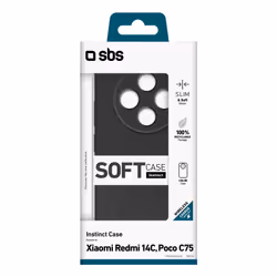 SBS Instinct custodia per cellulare 17,5 cm (6.88") Cover Nero - Vista aggiuntiva 2