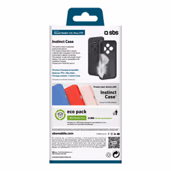 SBS Instinct custodia per cellulare 17,5 cm (6.88") Cover Nero - Vista aggiuntiva 3