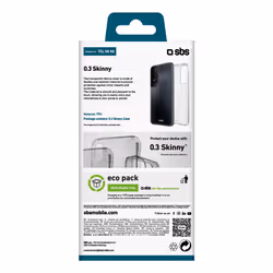 SBS TESKINTCL505GT custodia per cellulare Cover TCL 50 5G TPU Trasparente - Vista aggiuntiva 3