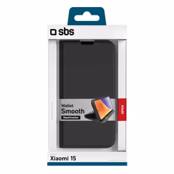 SBS TEWALXI15K custodia per cellulare 13,6 cm (5.36") Custodia a libro Nero - Vista aggiuntiva 2