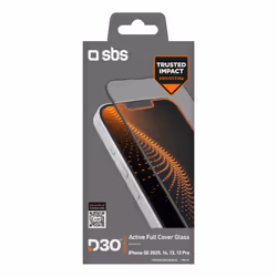 SBS TED3OSCRGLIPSE25 protezione per lo schermo e il retro dei telefoni cellulari Pellicola proteggischermo trasparente Apple 1 pz