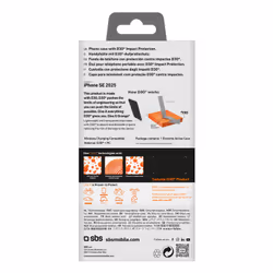 SBS TED3OCOVIPSE25 custodia per cellulare Cover Trasparente - Vista aggiuntiva 3