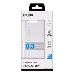 SBS TESKINIPSE25T custodia per cellulare Cover Trasparente