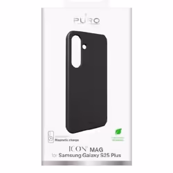 PURO Icon Mag Pro custodia per Cover Galaxy S25+ Nero - Vista aggiuntiva 2