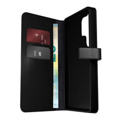 PURO Wallet Stand custodia per cellulare 17,5 cm (6.9") Custodia a borsellino Nero