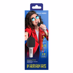 SBS MHMICPARTYK microfono Nero, Grigio Microfono per karaoke - Vista aggiuntiva 3