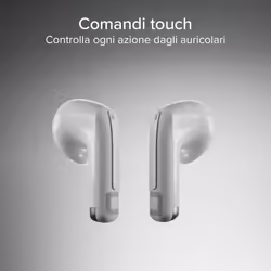 SBS TETWSAIRSPACEBTW cuffia e auricolare True Wireless Stereo (TWS) In-ear Musica e Chiamate Bianco - Vista aggiuntiva 5