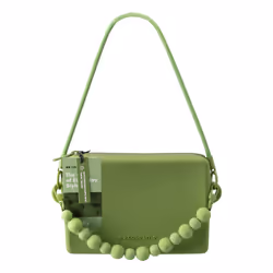 Case & Me Silicone bag size M, green Verde Unisex Borsa a tracolla - Vista aggiuntiva 2