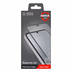 SBS TESCRFCREC61 protezione per lo schermo e il retro dei telefoni cellulari Pellicola proteggischermo trasparente realme 1 pz - Vista aggiuntiva 2