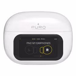 PURO PUBTIPHF23WHI cuffia e auricolare Wireless In-ear Musica e Chiamate USB tipo-C Bluetooth Bianco - Vista aggiuntiva 2