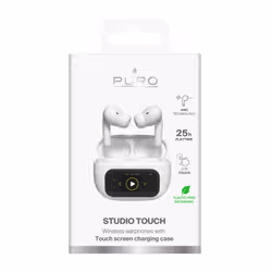 PURO PUBTIPHF23WHI cuffia e auricolare Wireless In-ear Musica e Chiamate USB tipo-C Bluetooth Bianco - Vista aggiuntiva 5