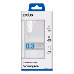 SBS TESKINSAA56T custodia per cellulare 17 cm (6.7") Cover Trasparente